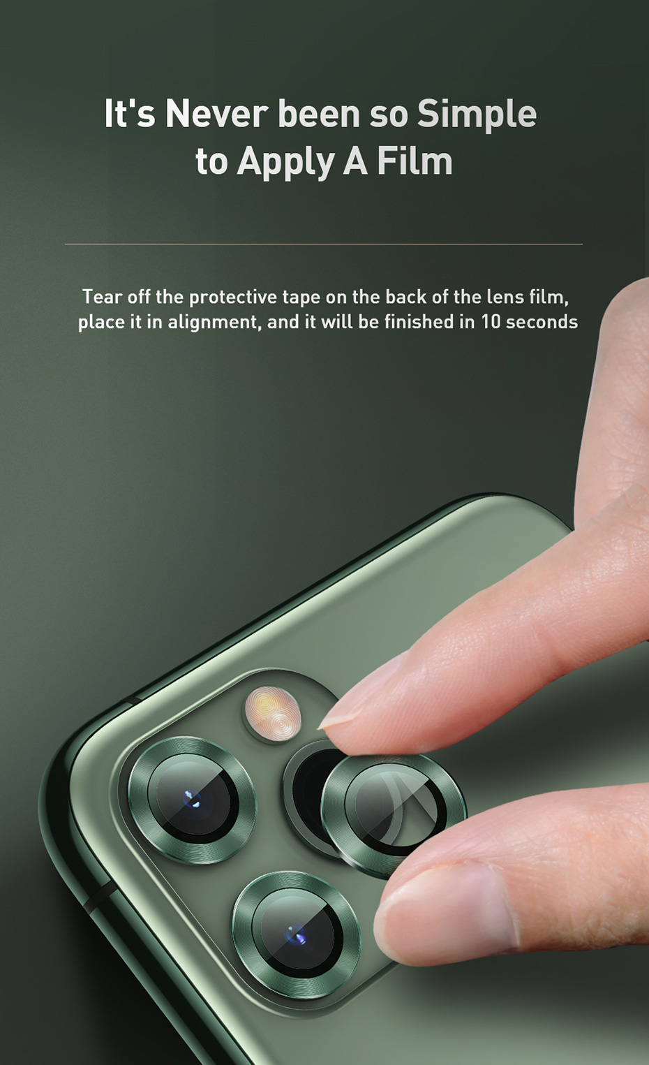 Baseus-2-in-1-Tempered---Metal-Circle-Ring-Anti-scratch-Phone-Lens-Protector-for-iPhone-11-1618661-12